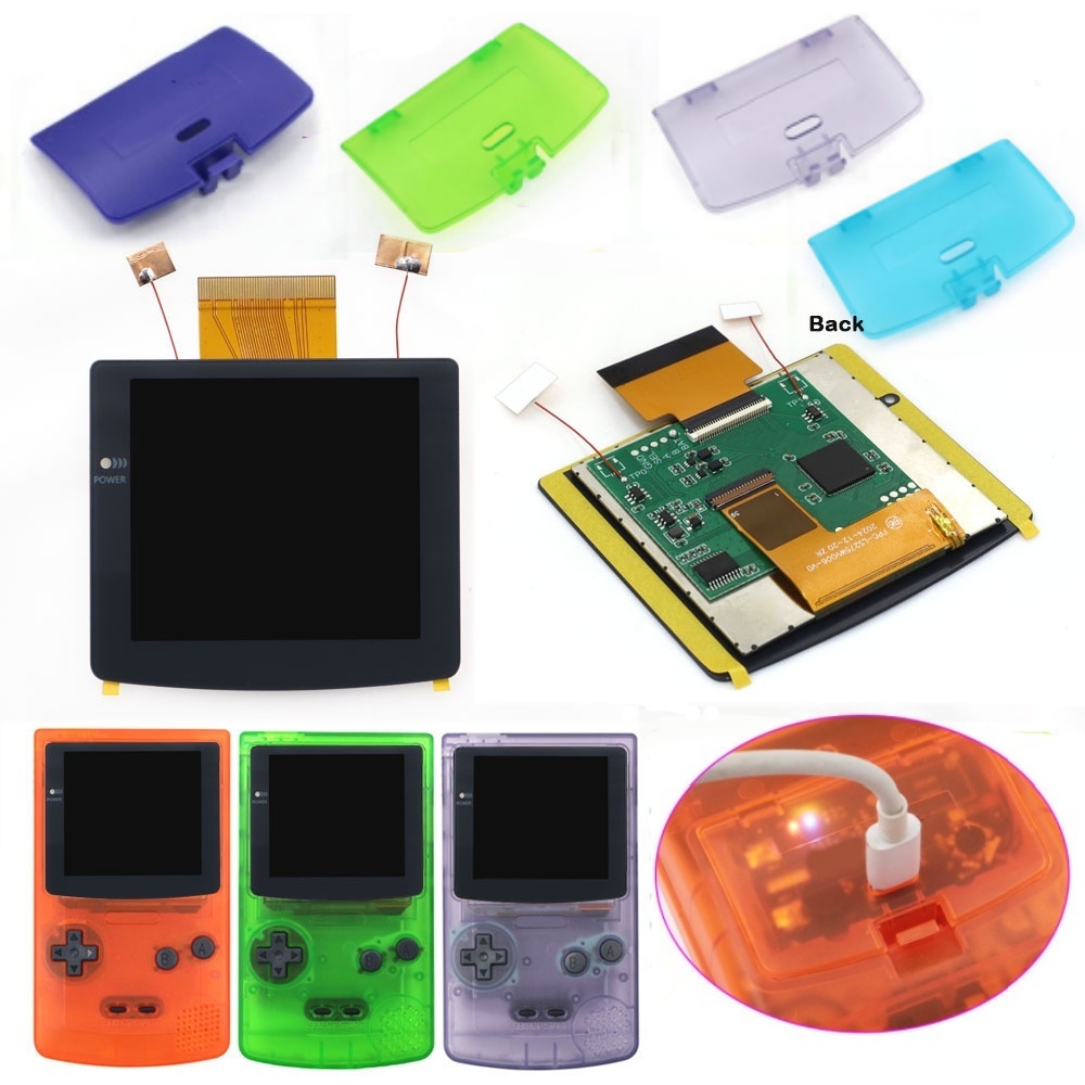Retro Gaming Kit - Tela LCD Laminada Recarregável de 2,8'