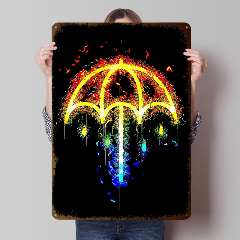 Retro Gaming Desk - Bmth música flandres cartazes personalizáveis arte