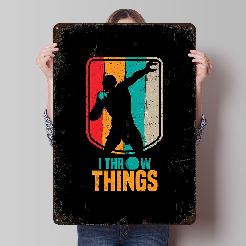 Retro Gaming Ideas - Placa de Metal Retrô Vintage Personalizada