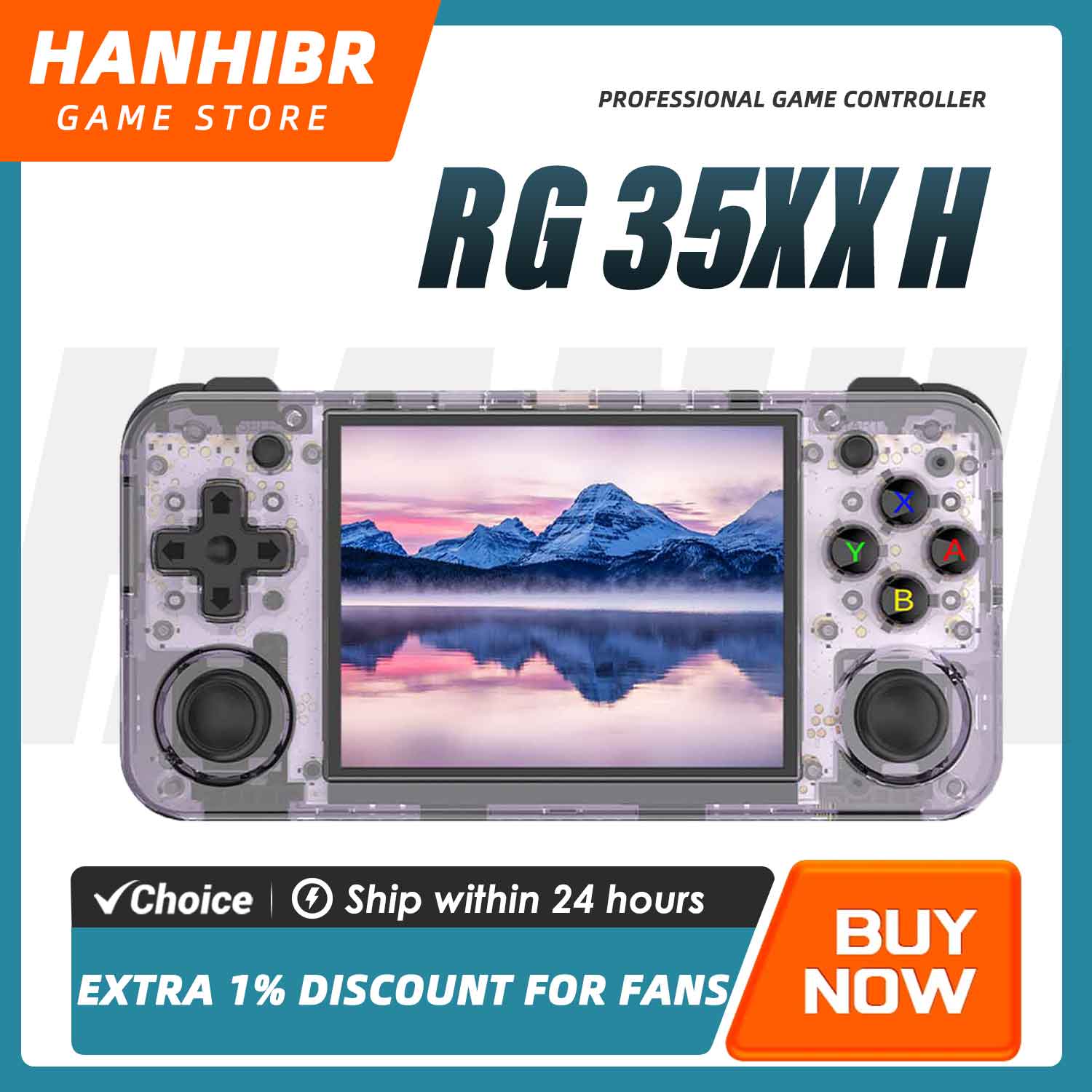Retro Gaming Hdmi - Console de Jogos Retro Horizontal ANBERNIC