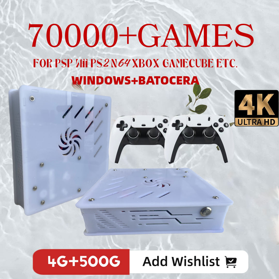 Retro Gaming Hdd - Novo Console de Jogos Retrô X8