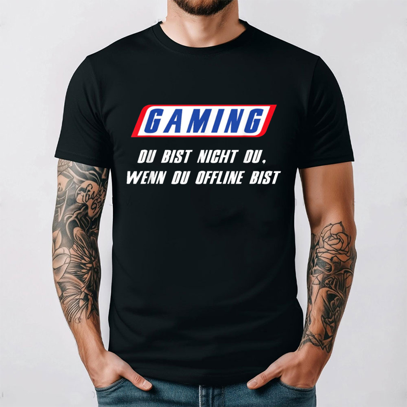Retro Gaming Ideas - Engraçado alemão t camisa jogos du