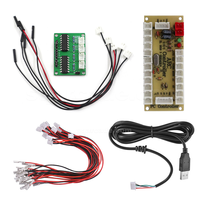 Arcade Button Kit - Todos os botões hitbox estilo arcade