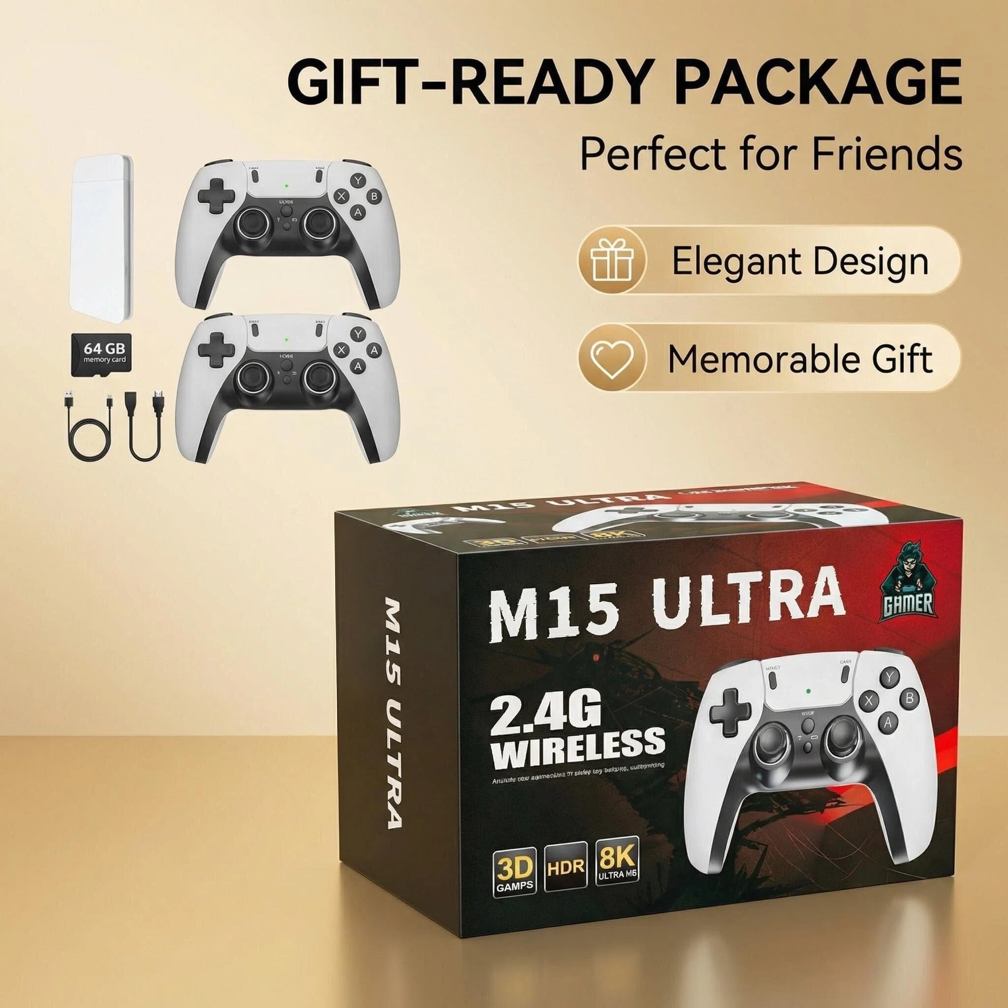 Retro Gaming Hdmi - Stick de Jogo Retro M15 Ultra