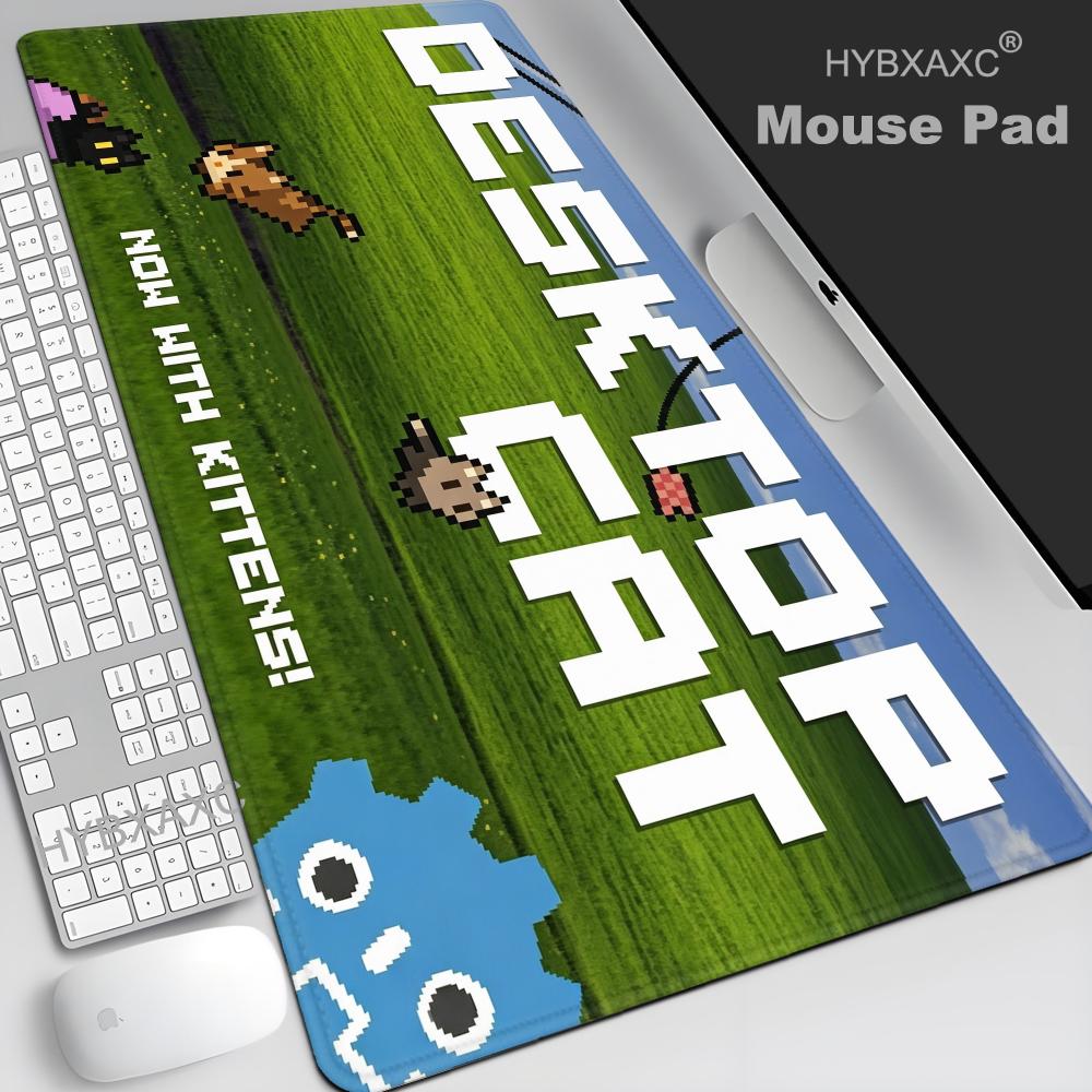 Retro Gaming Desk - Mouse Pad Grande Engraçado com Janela