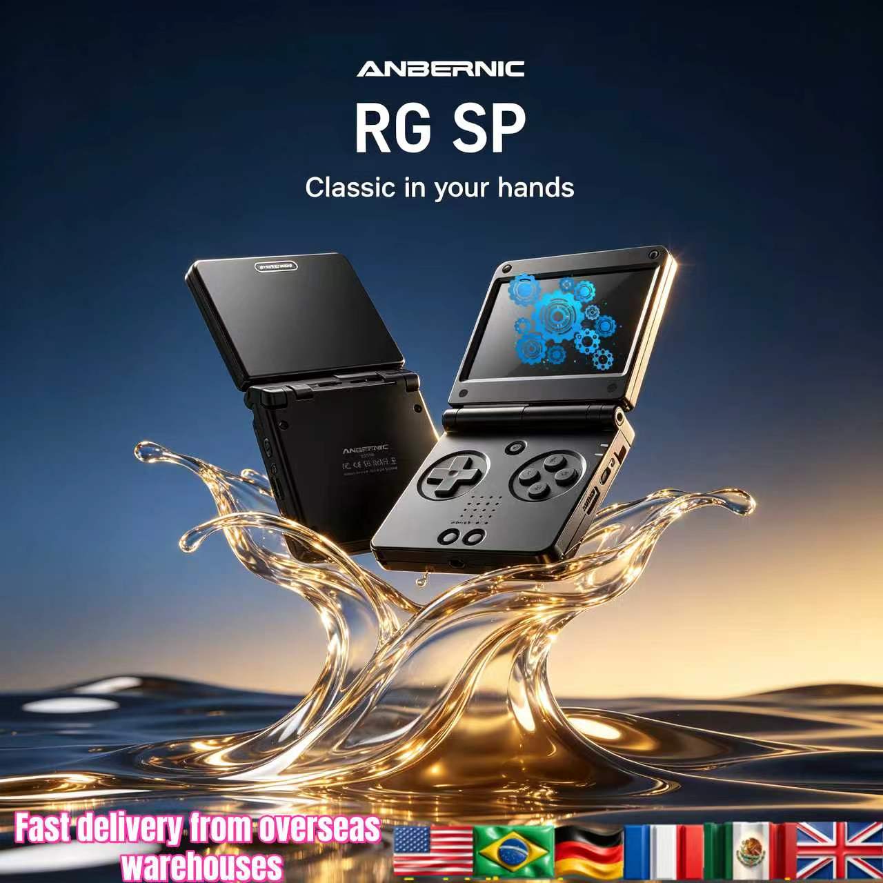 Retro Gaming For Tv - Console de jogos portátil Anbernic RGSP