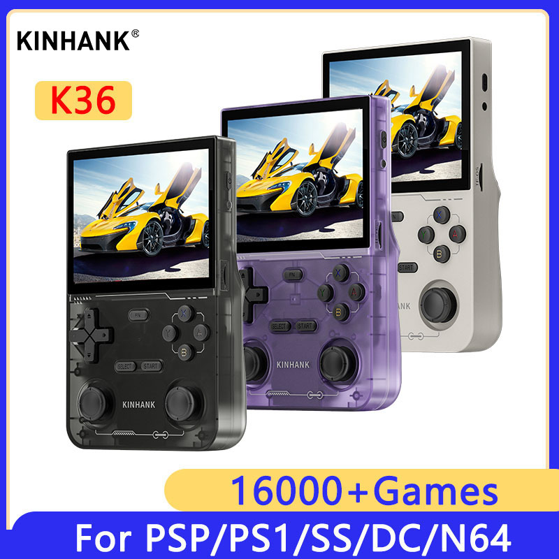 Retro Gaming N64 - KINHANK K36 Retro Console de videogame