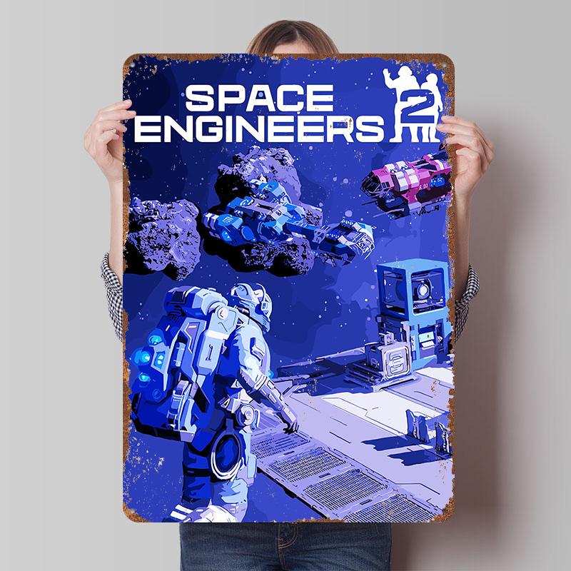 Pôster de Metal Personalizado  - Retro Poster Gaming avaliação e preço