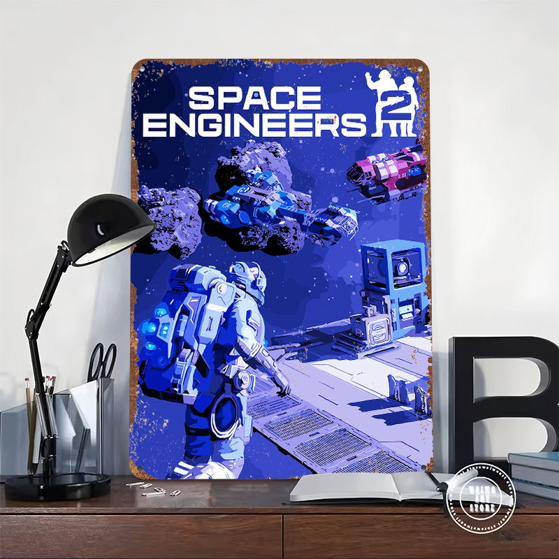 Pôster de Metal Personalizado  - Retro Poster Gaming avaliação e preço
