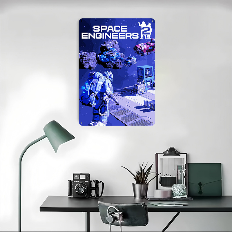 Pôster de Metal Personalizado  - Retro Poster Gaming avaliação e preço