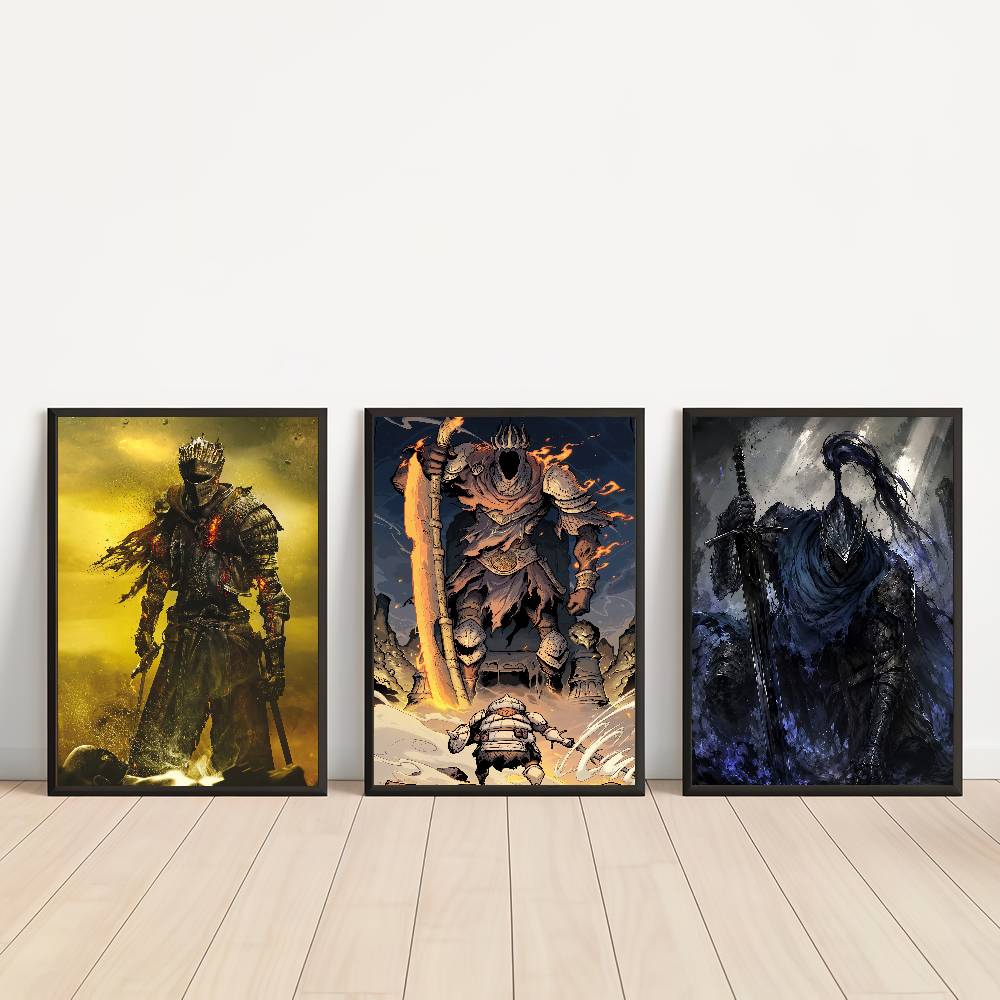 Pôsteres Vintage do Jogo Dark  - Retro Poster Gaming avaliação e preço