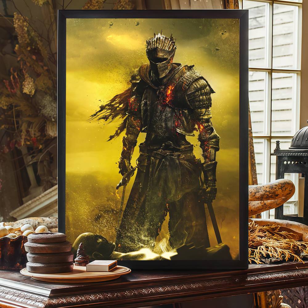 Pôsteres Vintage do Jogo Dark  - Retro Poster Gaming avaliação e preço