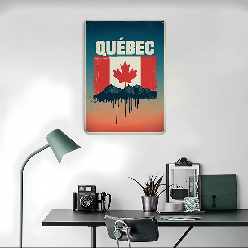 Pôster Impresso de Viagem ao Q - Retro Gaming Quebec avaliação e preço