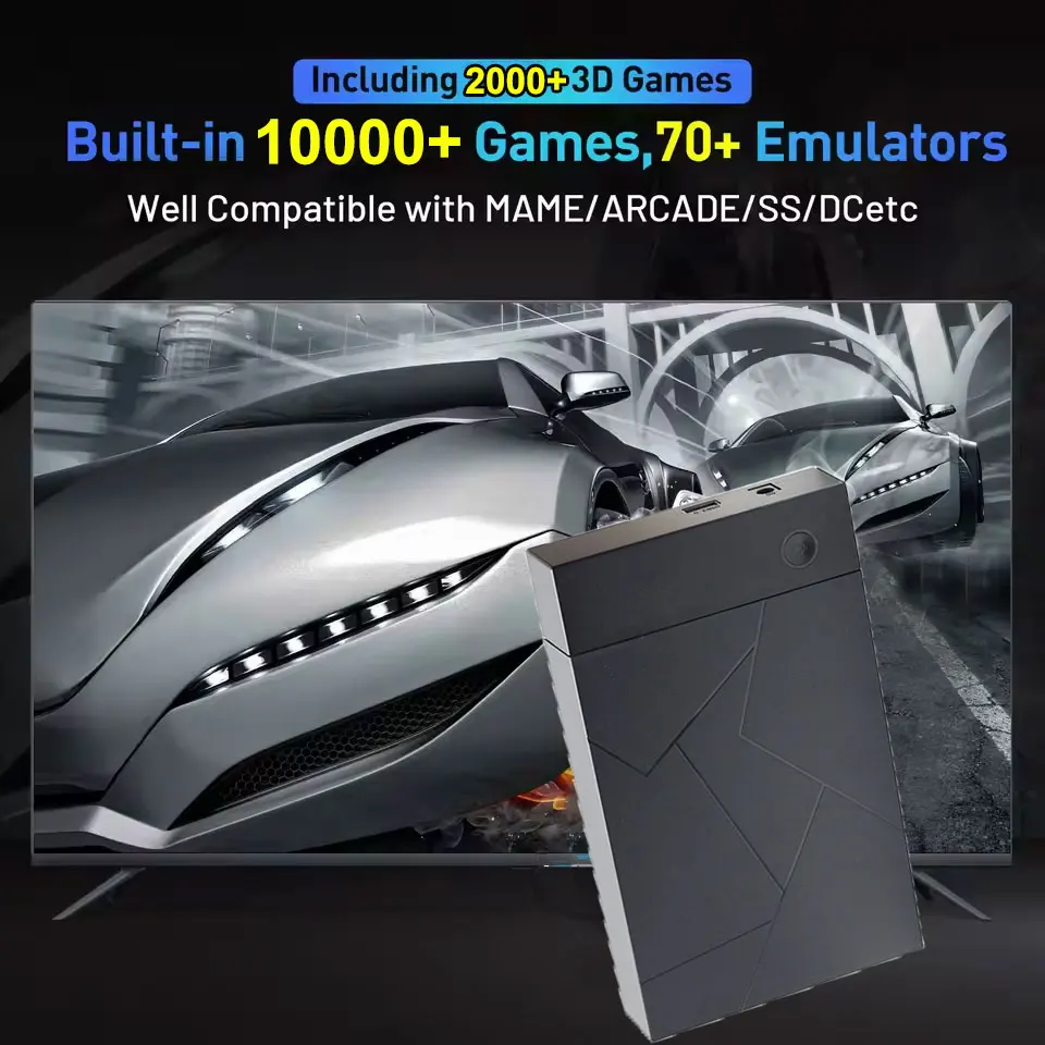 Retro Gaming GameForge 4TB Bat - Retro Gaming Hdd avaliação e preço