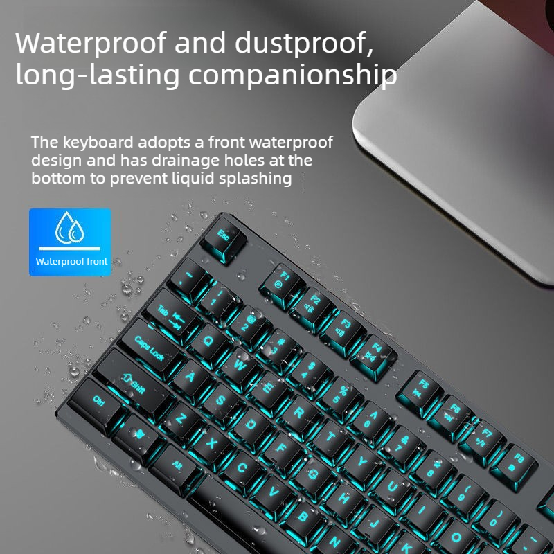 Teclado Gamer EWEADN GX330 com - Retro Gaming Keycaps avaliação e preço