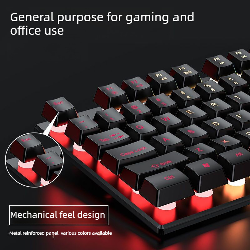 Teclado Gamer EWEADN GX330 com - Retro Gaming Keycaps avaliação e preço