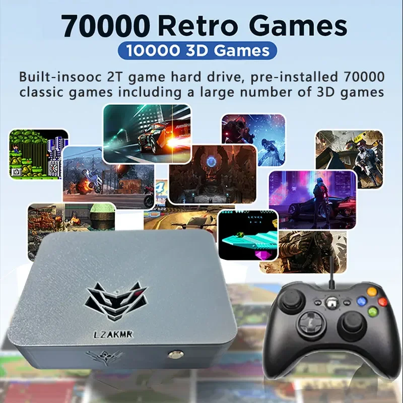 Caixa de Jogos Dual System AK1 - Retro Gaming Hdd avaliação e preço