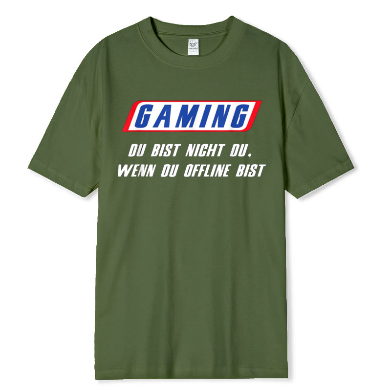 Engraçado alemão t camisa jogo - Retro Gaming Ideas avaliação e preço