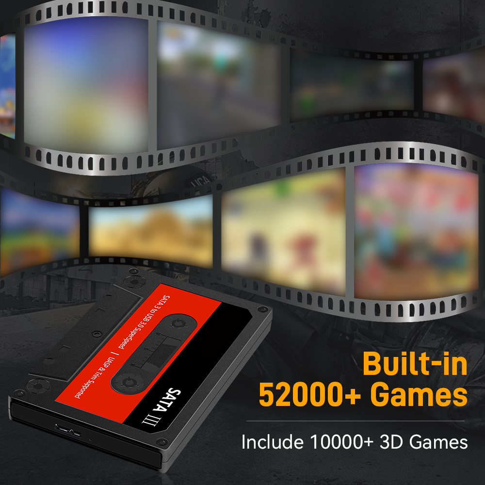 Batocera 500g/2t emulador jogo - Retro Gaming Hdd avaliação e preço