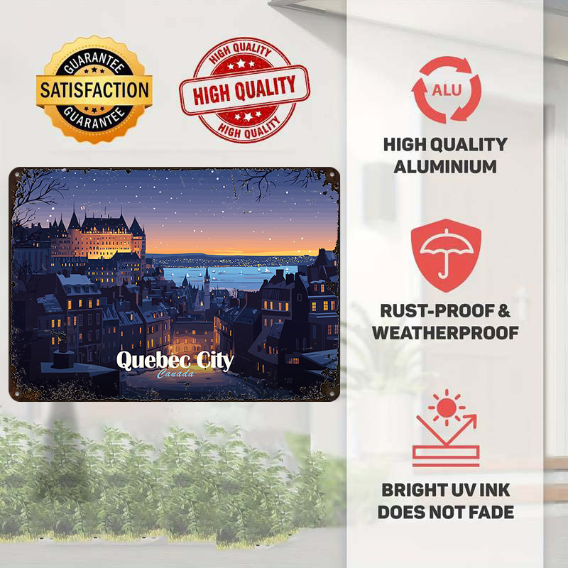 Pôster impresso da cidade do Q - Retro Gaming Quebec avaliação e preço
