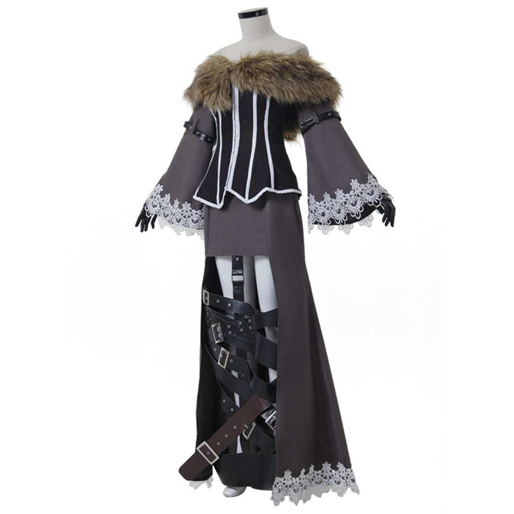 Jogo ffx lulu cosplay preto ma - Retro Gaming Kit avaliação e preço