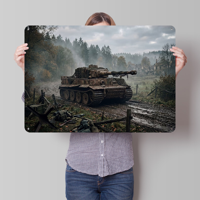 Pôster Texturizado 3D de Tanqu - Retro Poster Gaming avaliação e preço
