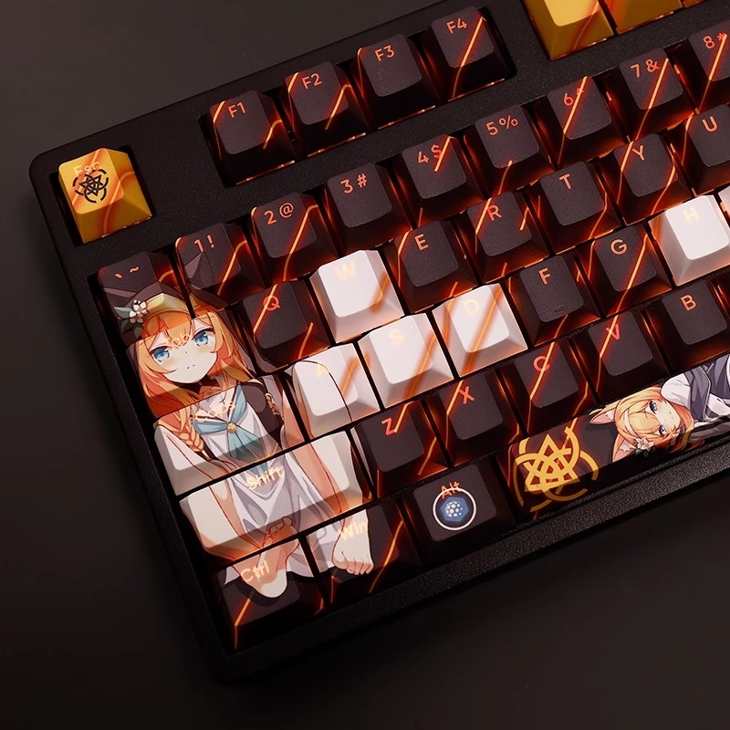 108 teclas/conjunto arquivo az - Retro Gaming Keycaps avaliação e preço