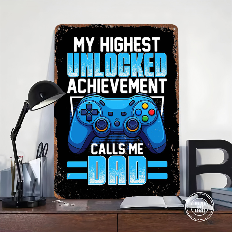 Placa de Metal Personalizada p - Retro Gaming Achievements avaliação e preço