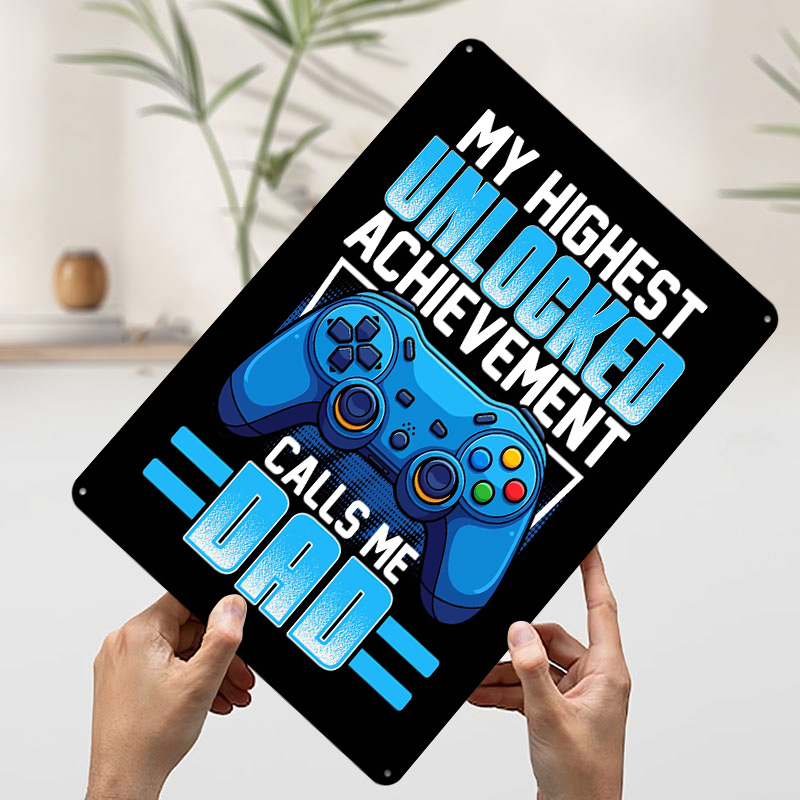 Placa de Metal Personalizada p - Retro Gaming Achievements avaliação e preço