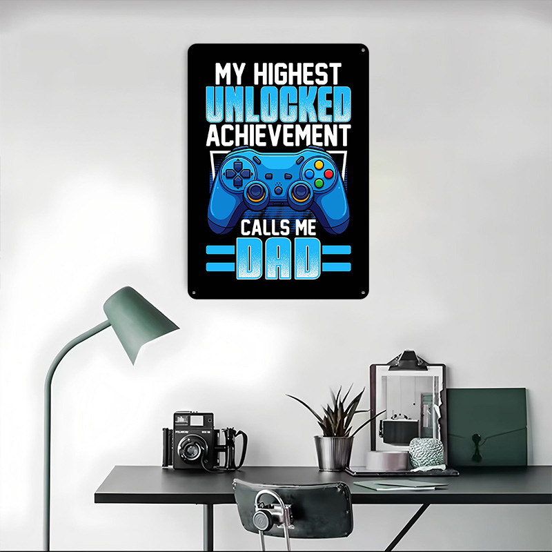 Placa de Metal Personalizada p - Retro Gaming Achievements avaliação e preço