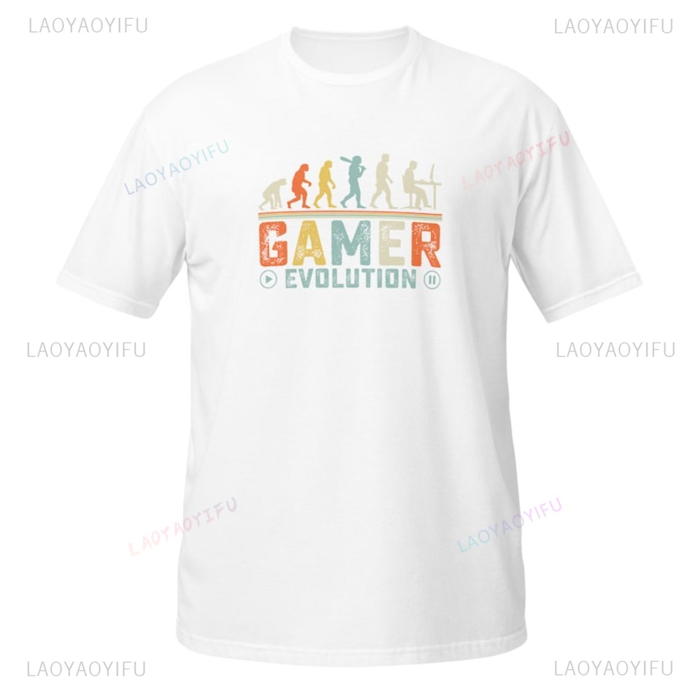 Gamer evolução camiseta retro  - Retro Gaming Ideas avaliação e preço