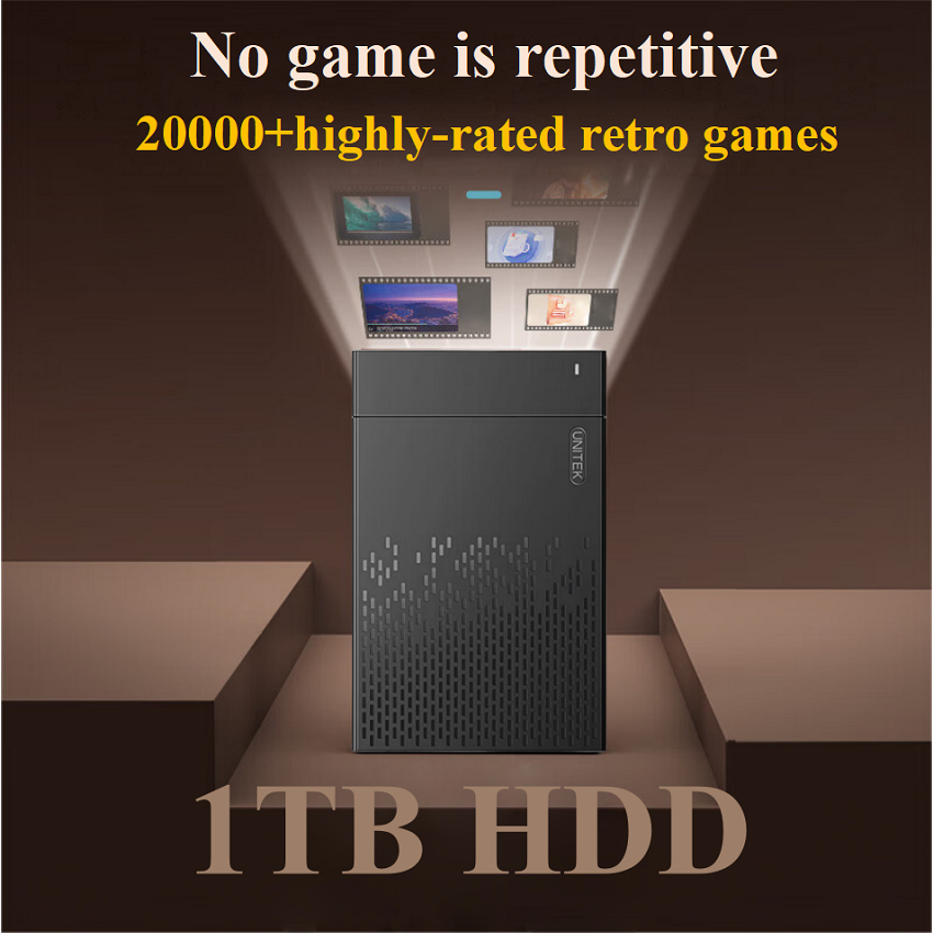 HDD Retro Gaming de 1TB com Ma - Retro Gaming Hdd avaliação e preço