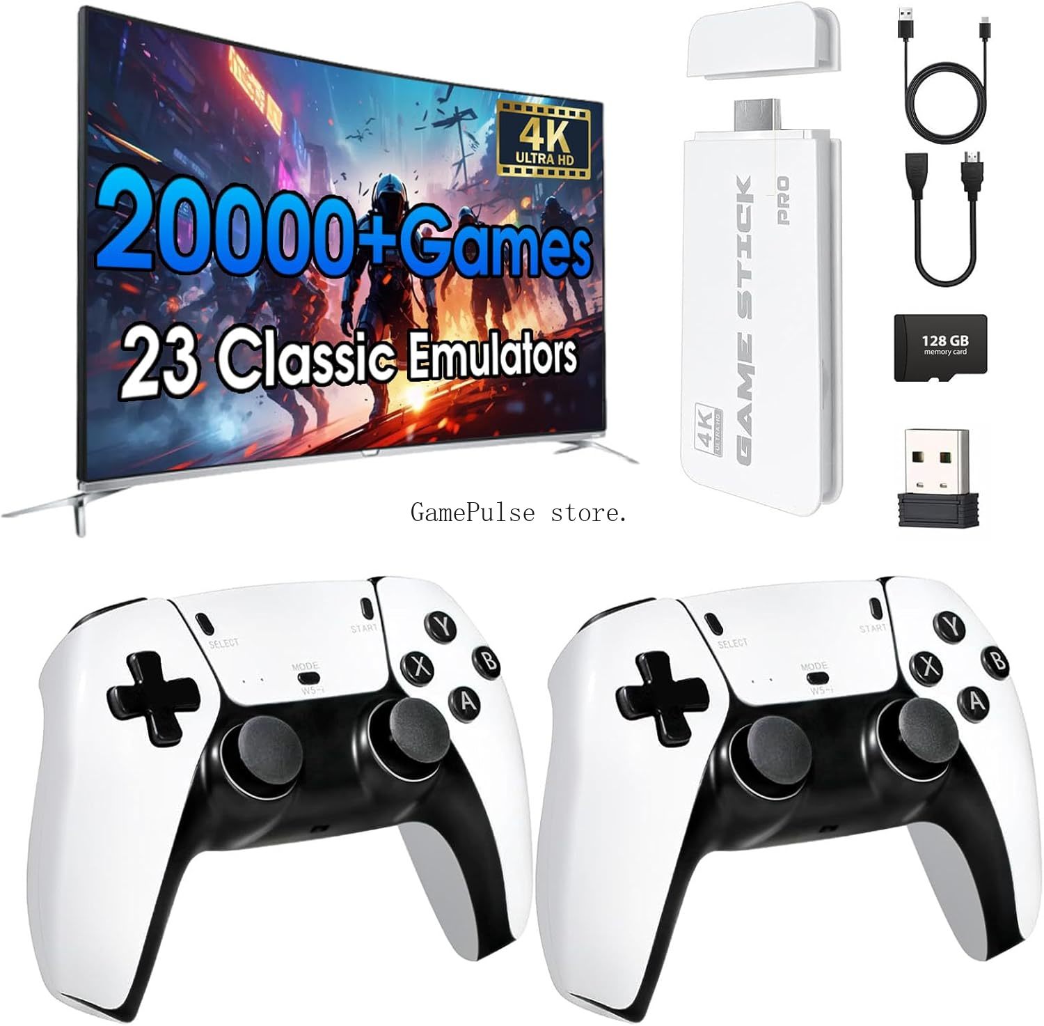 GamePulse 2026 Novo Console de - Retro Gaming Hdmi avaliação e preço