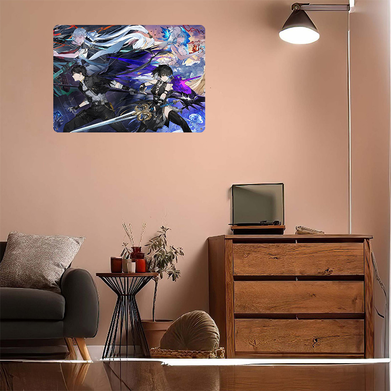 Pôster Metálico Personalizado  - Retro Poster Gaming avaliação e preço