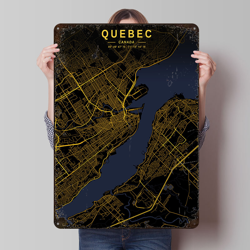 Placa de Metal Vintage Persona - Retro Gaming Quebec avaliação e preço