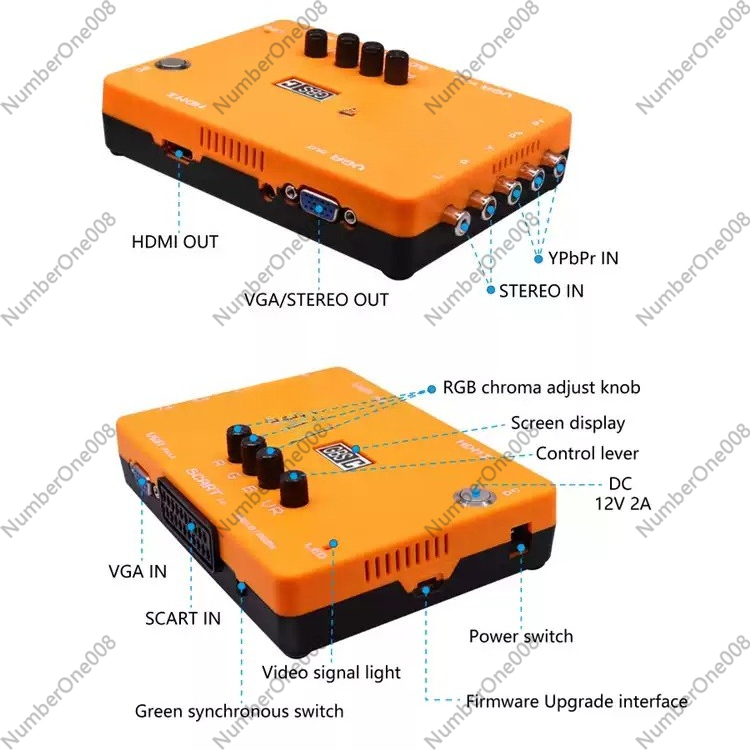 Conversor de Vídeo Componente  - Retro Gaming Hdmi avaliação e preço