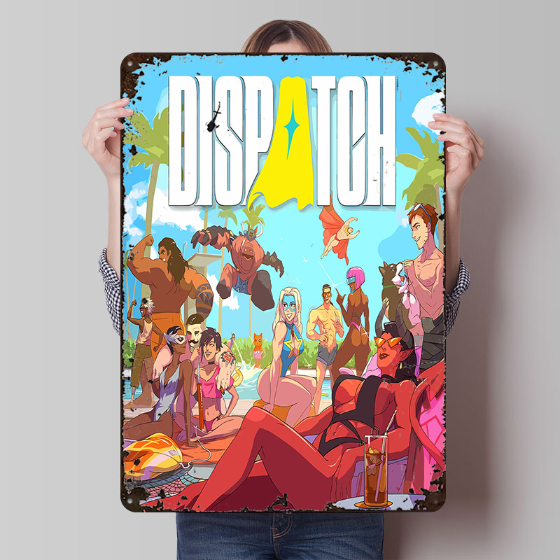 Placa de Metal Vintage Persona - Retro Poster Gaming avaliação e preço