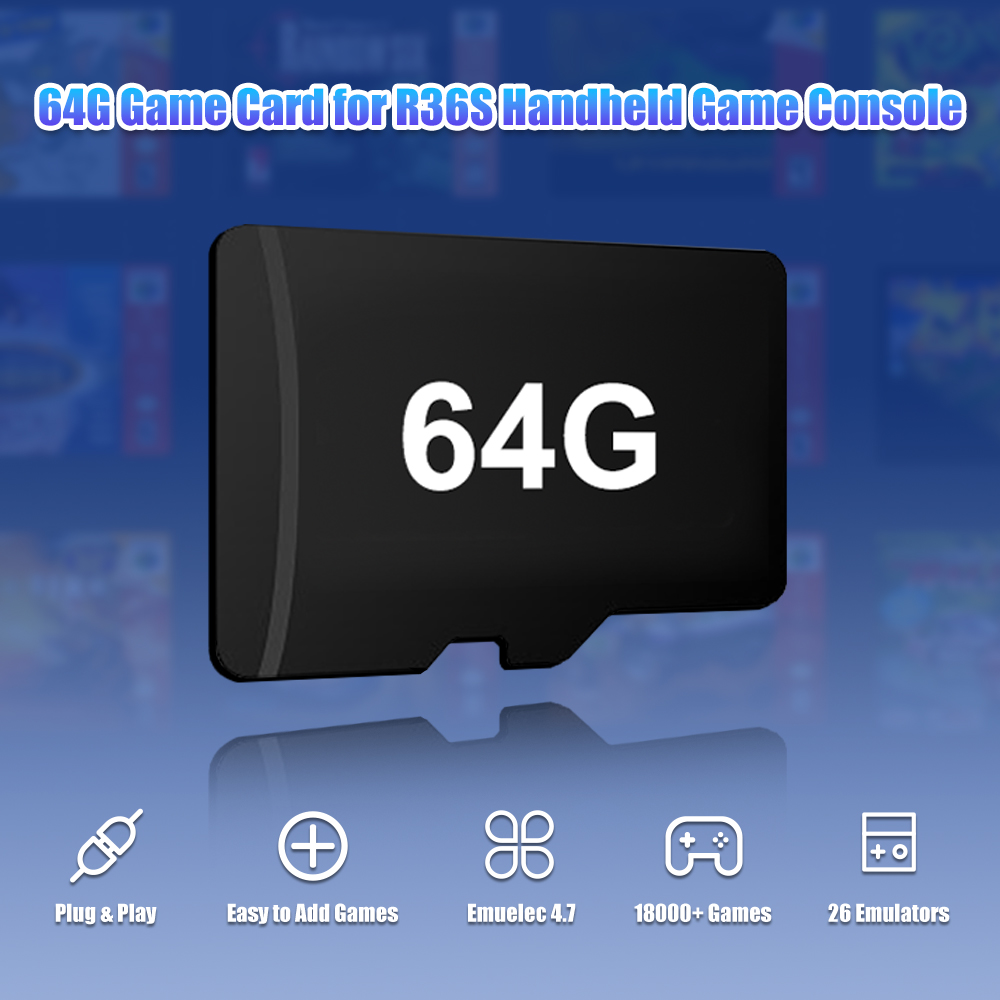Cartão tf de jogo 64g para con - Retro Gaming N64 avaliação e preço