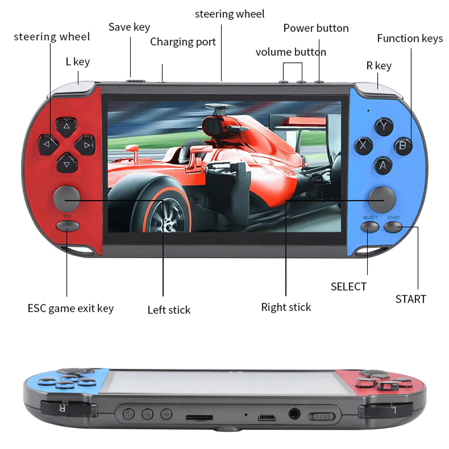 Portátil handheld videogame tv - Retro Gaming For Tv avaliação e preço