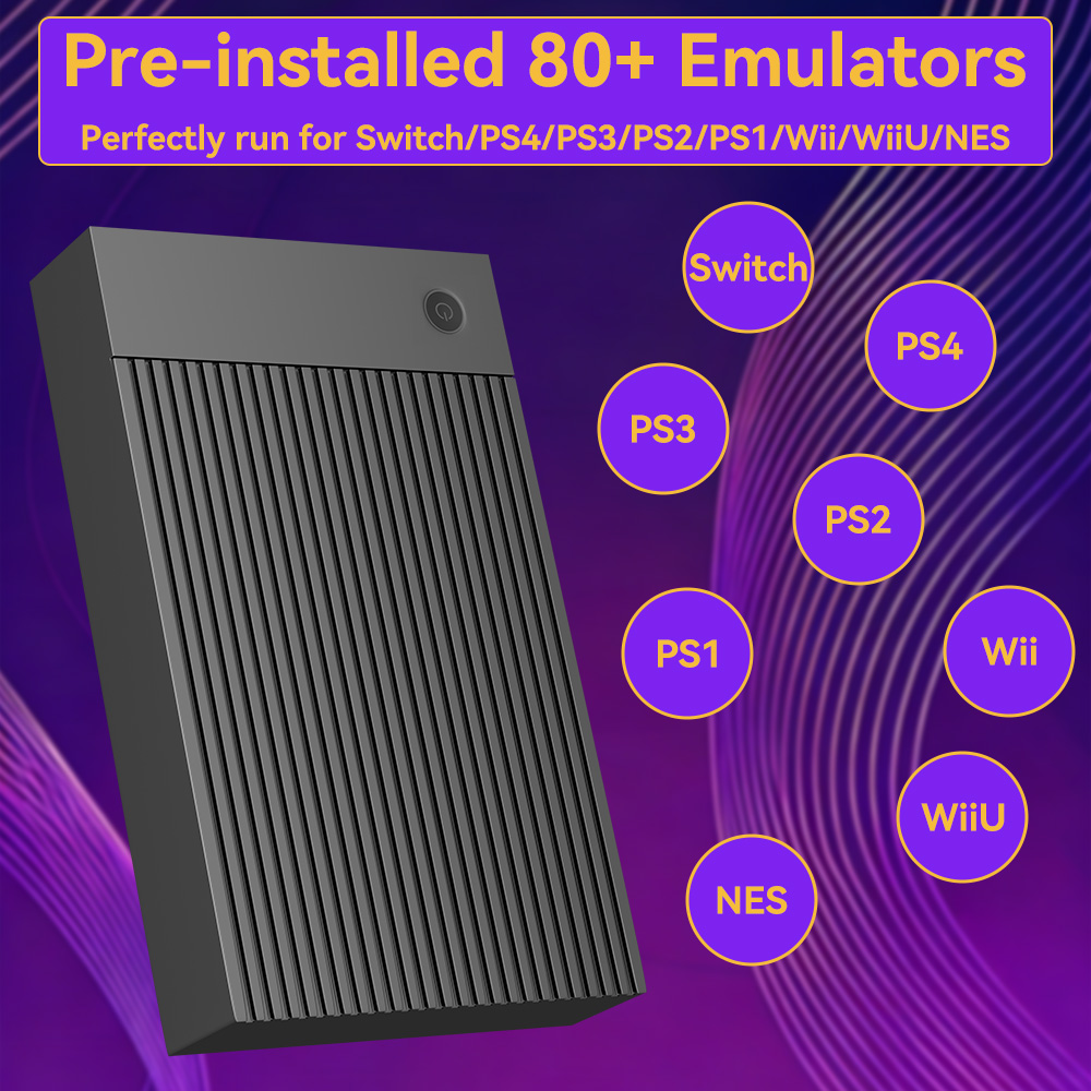 HDD Portátil de 4TB para Jogos - Retro Gaming Hdd avaliação e preço