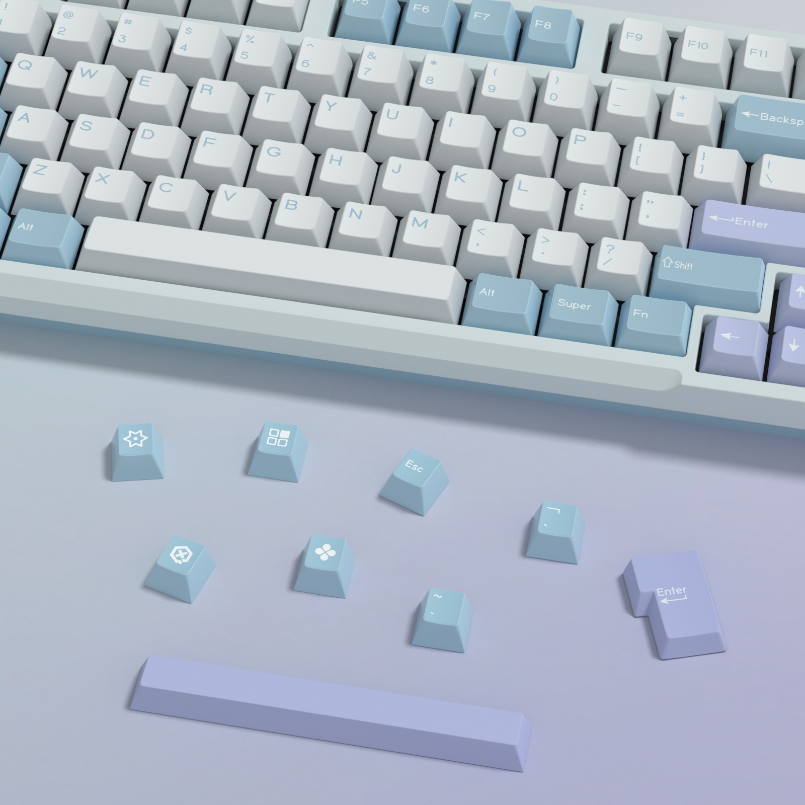 Kbdiy gmk ilusão keycap cereja - Retro Gaming Keycaps avaliação e preço