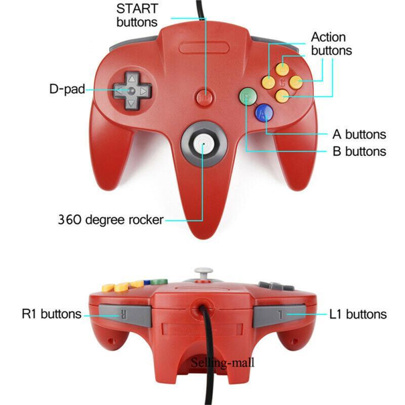 N64 controlador clássico usb c - Retro Gaming Table avaliação e preço