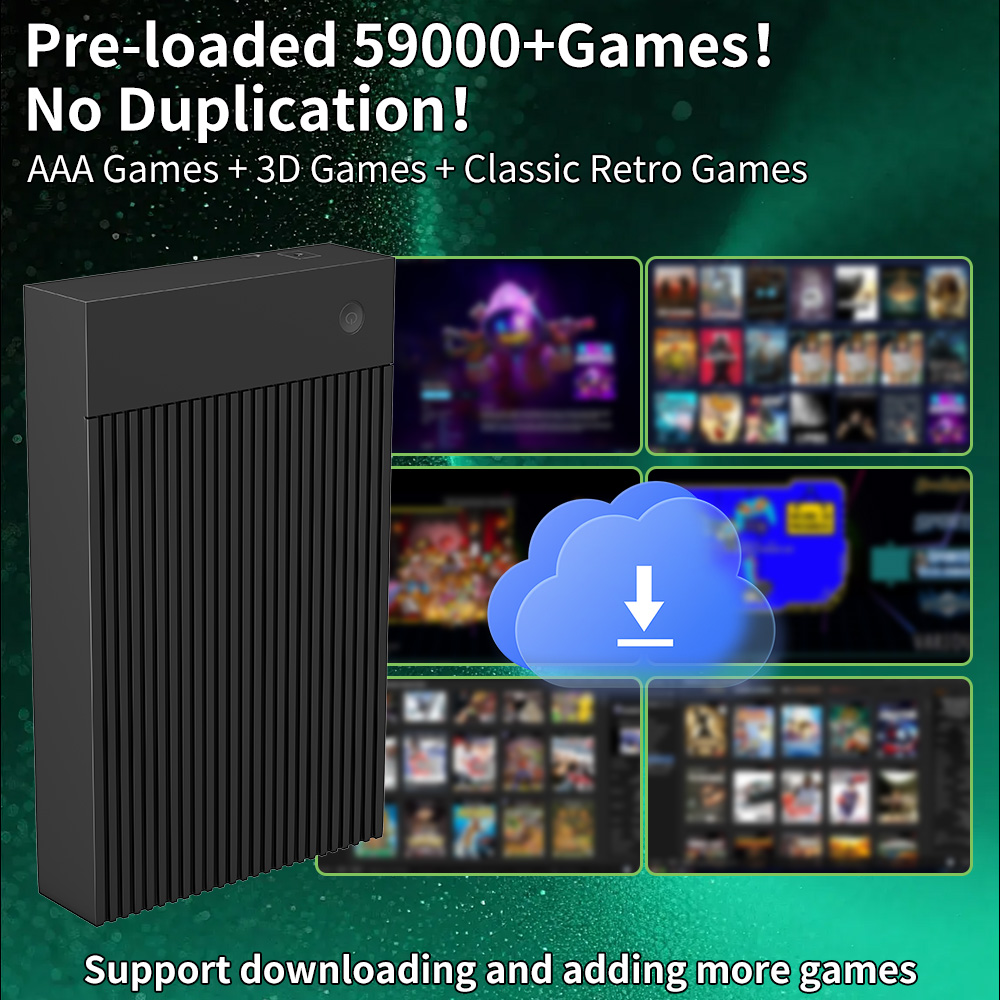 Hyper Base MIX 4T Retro HDD co - Retro Gaming Theme avaliação e preço