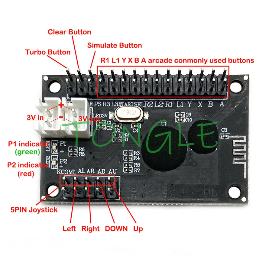 Controlador de jogo de arcade  - Arcade Button Kit avaliação e preço