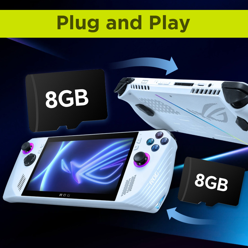 Cartão tf de jogo de 8gb com 3 - Retro Gaming Theme avaliação e preço