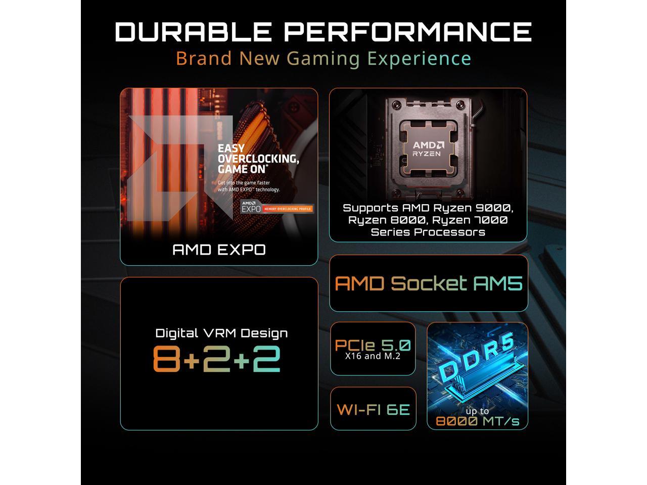 Placa-mãe GIGABYTE B650E EAGLE - Corsair Ram Vengeance 16Gb avaliação e preço