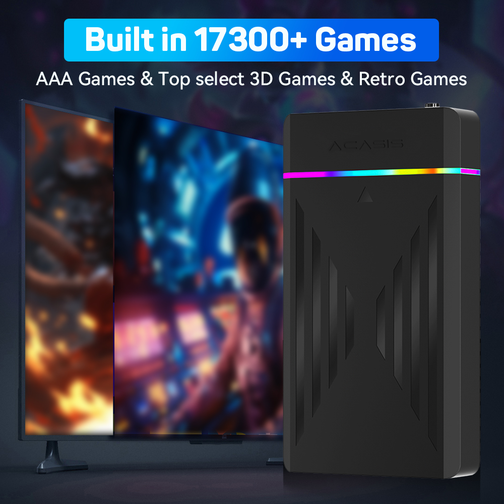 3TB portátil Gaming HDD Launch - Retro Gaming Table avaliação e preço