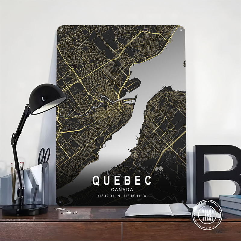 Mapa da Cidade de Quebec em Pr - Retro Gaming Quebec avaliação e preço